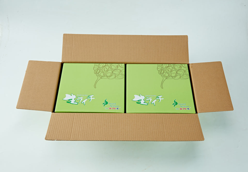 生グリーンライチ（妃子笑ひししょう）　４kg（2kg×２）　＜満腹スタイル＞